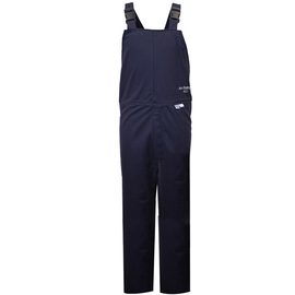 National Safety Apparel Large Blue UltraSoft® Flame Resistant Bib Overall With Buckles Closure