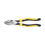 Klein Tools 9 1/2" Steel Cross-Hatched Knurled Side Cutting Plier