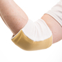 IMPACTO® Large White And Tan Polyester Elbow Pad