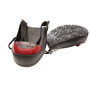 IMPACTO® Black/Red PVC/Steel Shoe Cap
