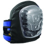 OccuNomix Black Polyester PVC Soft Cap Knee Pad With Gel Injected EVA Foam Padding