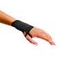 OccuNomix Black Woven Elastic Wrist Support With Thumb Loop