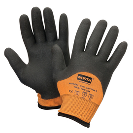 Honeywell Size 9/ Large Cold Grip Plus 5™ 15 Gauge Engineered Fiber Cut Resistant Gloves With Foam PVC Three-Quarter Coating