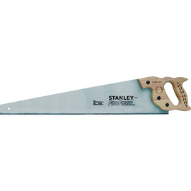 Stanley® 26" X 12 PPI Steel Sharptooth™ Fine Finish Hand Saw With Wood Handle