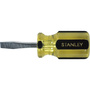 Stanley® 1/4" X 1 1/2" Silver/Black/Yellow Chrome Plated Shank 100 Plus®/CONTRACTOR GRADE™ Screwdriver