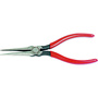 Stanley® 2 1/8" X 7" Steel Proto® Long Reach Thin Needle Nose Plier With Red Plastic Dipped Handle