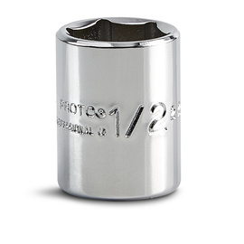Stanley® 1/4" X 5/16" Forged Alloy Steel Proto® Torqueplus™ 6 Point Fully Polished Socket