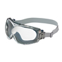Honeywell Uvex Stealth® OTG Chemical Splash Over The Glasses Goggles With Blue Frame And Clear Anti-Fog Lens