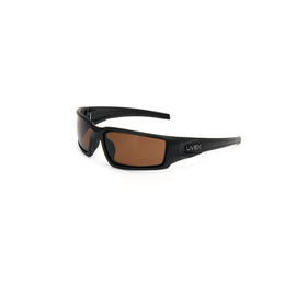 Honeywell Uvex Hypershock® Black Safety Glasses With Espresso Anti-Scratch/Hard Coat Lens