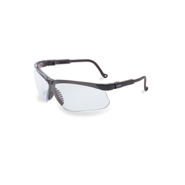 Honeywell Uvex Genesis® Black Safety Glasses With Clear Anti-Fog/Anti-Scratch Lens
