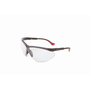 Honeywell Uvex Genesis XC™ Black Safety Glasses With Clear Anti-Scratch/Hard Coat Lens