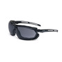 Honeywell Uvex Tirade™ Black Safety Glasses With Gray Anti-Fog Lens