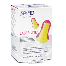 Honeywell Laser-Lite®/Howard Leight® Contoured T-Shape Polyurethane Foam Uncorded Earplugs