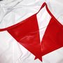 Harris Industries 9" X 12" X 60' Red Polyethylene Pennant Flag