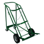 Anthony Welded Products 1 Cylinder Cart With 10" X 2 3/4" Solid Rubber Wheels And Continuous Handle