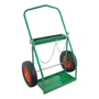 Anthony Welded Products 2 Cylinder Carts With Flat Free Wheels And Ergonomic Handle