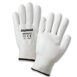 RADNOR™ Size Medium 13 Gauge High Performance Polyethylene Cut Resistant Gloves With Polyurethane Coated Palm & Fingers