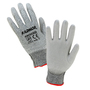 RADNOR® Large 13 Gauge High Performance Polyethylene Cut Resistant Gloves With Polyurethane Coating