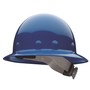 Honeywell Blue Fibre-Metal® E-1 Thermoplastic Full Brim Hard Hat With Ratchet/8 Point Ratchet Suspension