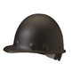 Honeywell Black Fibre Metal® P2 Roughneck Fiberglass Cap Style Hard Hat With Ratchet/8 Point Ratchet Suspension