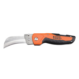 Klein Tools 7 51/64" Orange/Black 440A Stainless Steel Knife