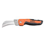 Klein Tools 7 51/64" Orange/Black 440A Stainless Steel Knife