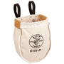 Klein Tools 10" X 12" Beige Canvas Extra-Large Utility Bag With 3" Belt And Inside Pocket