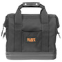 Klein Tools 15" X 8" X 14 1/2" Black Cordura® Ballistic Nylon Tool Bag With (8) Interior And (2) Exterior Pocket