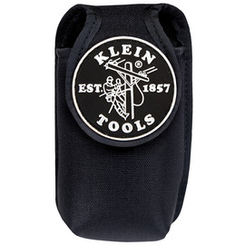 Klein Tools 3 5/8" X 6 1/2'' Black Cordura® Nylon PowerLine® Large Mobile Phone Holder With 2" Metal Belt