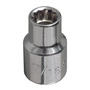 Klein Tools 1 3/8" Silver Forged Alloy Steel Socket