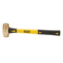 Klein Tools 13" Blue/Yellow High Carbon Steel Hammer With Fiberglass Handle