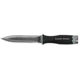 Klein Tools 6 17/32" X 2 27/32" X 1 35/64" Black/Silver Stainless Steel Knife