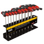 Klein Tools 4" Yellow/Black/Red Steel Journeyman® Hex Key Set