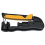 Klein Tools 6 1/4" Yellow/Black Zinc Compression Crimper
