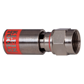 Klein Tools 2.5" Red/Silver Metal Compression Connector