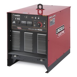 Lincoln Electric® Idealarc® CV400 MIG Welder, 230/460 Volt, With Power Source, Magnum® PRO 350 MIG Gun With 15' Leads, 10' Power Cable, Work Clamp, Flowmeter Regulator And Gas Hose (Feeder Sold Separately)