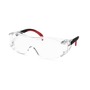 Lincoln Electric® Cover2® Black And Red Safety Glasses With Clear Anti-Fog Lens