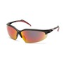 Lincoln Electric® Finish Line™ Black Safety Glasses With Red Mirror Lens