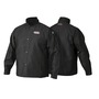 Lincoln Electric® X-Large Black FR Cotton Traditional Flame Retardant Jacket With Snap Sleeves