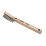 Lincoln Electric® 11 3/4" Stainless Steel Wire Brush With Wood Handle