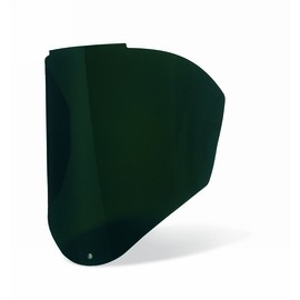 Honeywell Uvex®/Bionic® 9 1/2" X 14 1/4" X .040" Green | Shade 5 Polycarbonate Faceshield