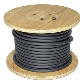 RADNOR® #1 Black Welding Cable 100' Shrink Wrap