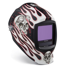 Miller® Digital Infinity™ Red/White/Black Welding Helmet Variable Shades 5 - 8/8 -13 Auto Darkening Lens