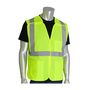 PIP® Large Hi-Viz Yellow/Hi-Viz Orange Breathable Polyester/Mesh Two-Tone Breakaway Vest