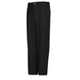 Red Kap® 30" X 36" Black Cook Pant With Brass Zipper And Snap Closure