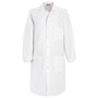 Red Kap® 5X/Regular White 80% Polyester/20% Combed Cotton Lab Coat With Gripper Closure