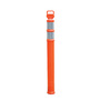 Cortina Safety Products 45" Orange HDPE EZ Grab Delineator Post
