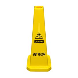 Cortina Safety Products Yellow Polypropylene Floor Cone