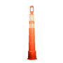 Cortina Safety Products Orange Polyethylene Channelizer