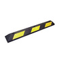 Cortina Safety Products Orange/White Rubber Parking Block